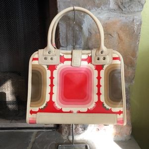 Orla Kiely Garden Tortoise Zip Top Handbag